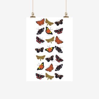 Tea towel - Ali Davies - Pēpepe