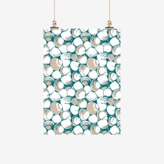 Tea towel - Ali Davies - Shells