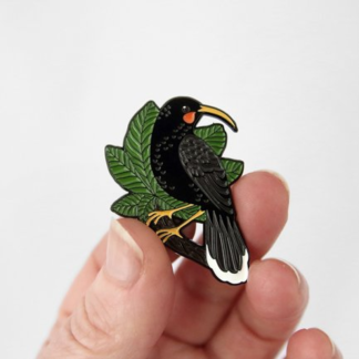 Enamel Pin - Huia