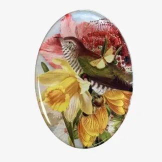 Fridge magnet - Pīpīwharauroa Cuckoo - Tanya Wolfkamp