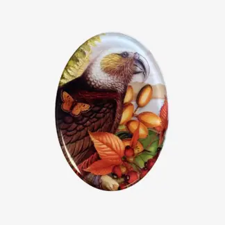 Fridge magnet - Kākā - Tanya Wolfkamp