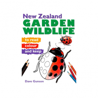 New Zealand Garden Wildlife to Read Colour & Keep