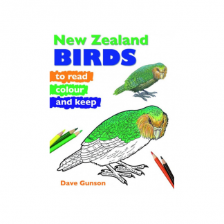 New Zealand Birds to Read Colour & Keep