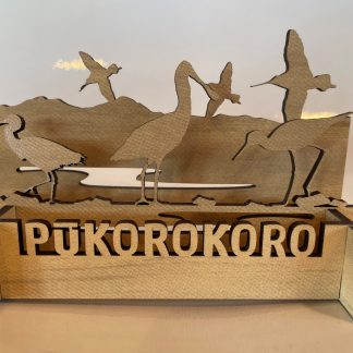 Pūkorokoro Wooden Model