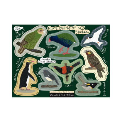 Sticker Sheet - Rare Birds