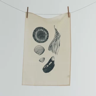 Tea Towel - Seaside Shells