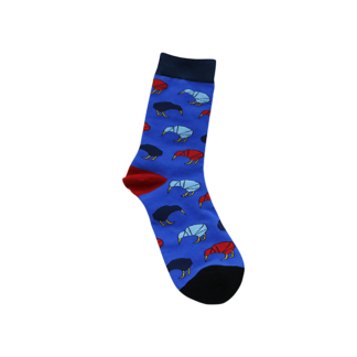 Socks - Geo Kiwi