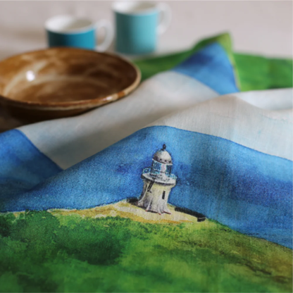 Tea towel - Ali Davies - Cape Reinga/Te Rerenga Wairua - Image 2