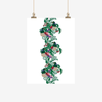 Tea towel - Ali Davies - Kereru