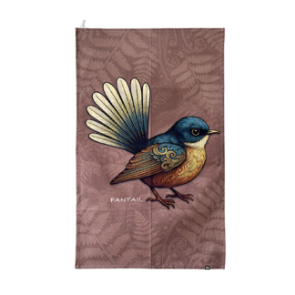 Tea Towels DQ - NZ Nest Fantail