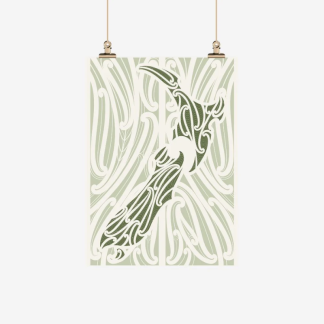 Tea Towel - Aotearoa Green