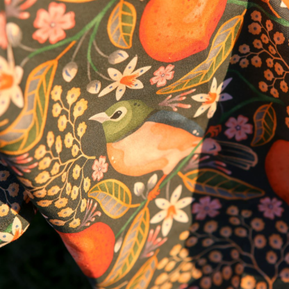 Tea Towel - Birds & Fruit - Image 2