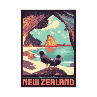 Tea Towel Cathedral Cove