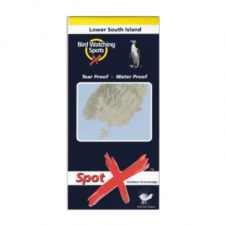 NZ Bird Watching Spots Map – Lower South Island